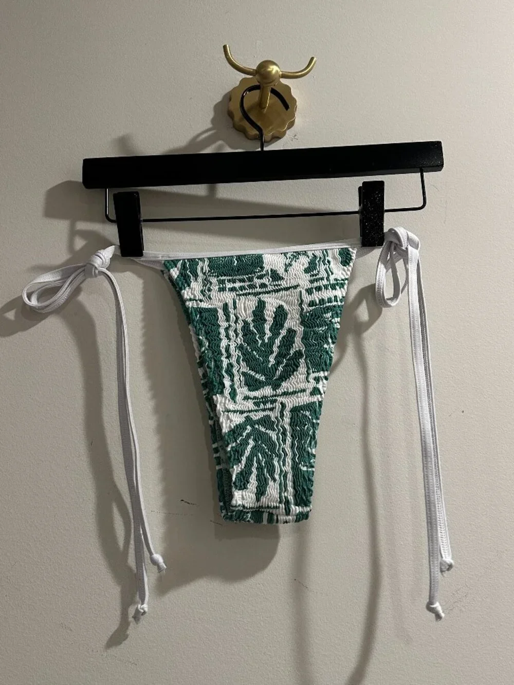 CLEONIE Sunrise Bikini Bottom Palm in Multi Size OS NWT